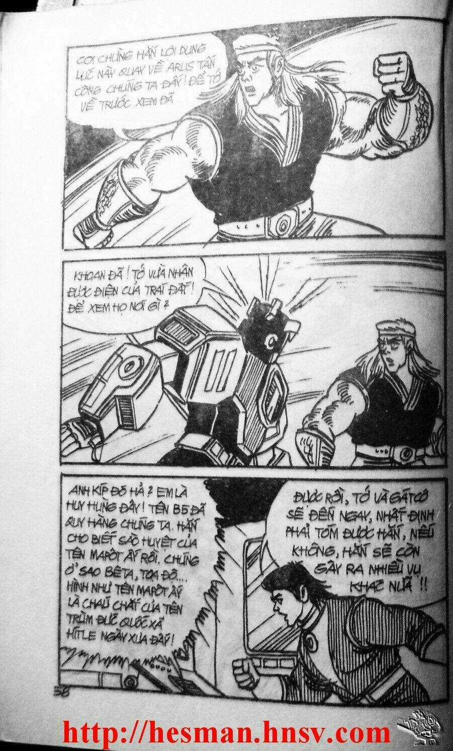 Dũng Sĩ Hesman Chapter 129 trang 53