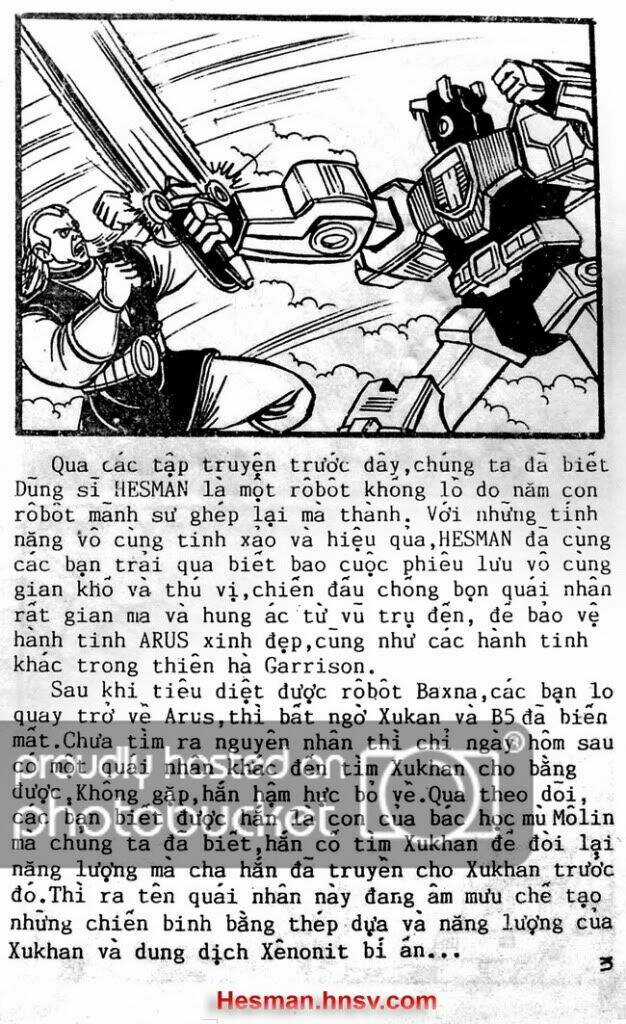 Dũng Sĩ Hesman Chapter 133 trang 3