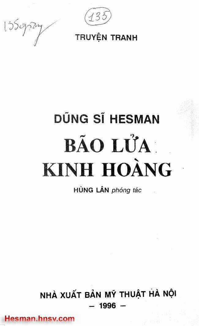 Dũng Sĩ Hesman Chapter 135 trang 2