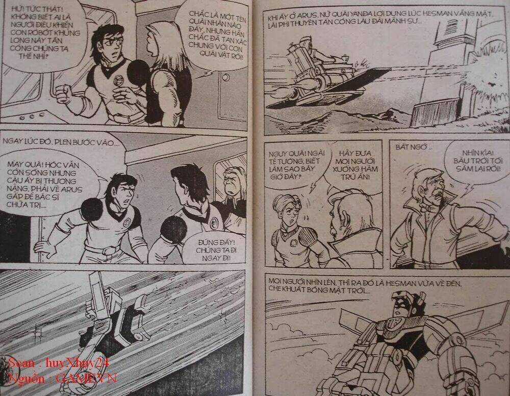 Dũng Sĩ Hesman Chapter 14 trang 32
