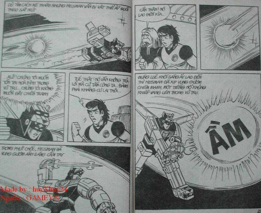 Dũng Sĩ Hesman Chapter 15 trang 10