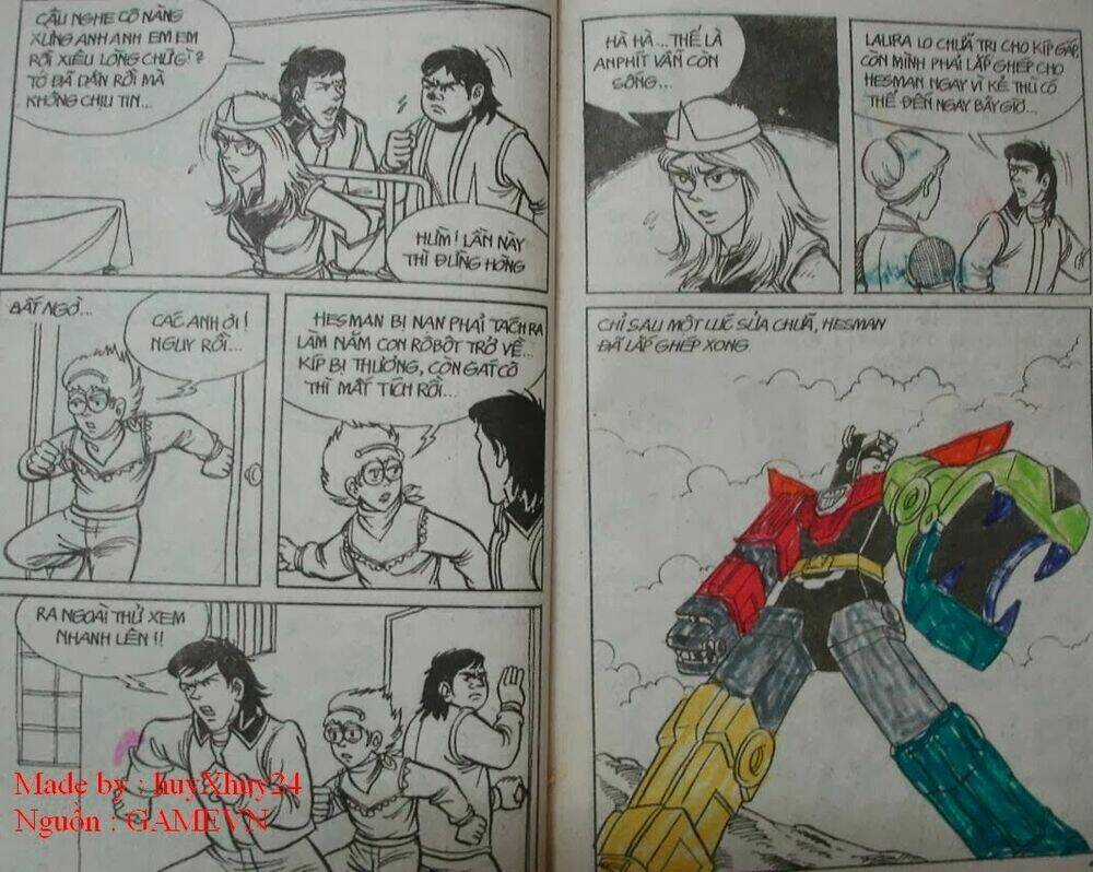 Dũng Sĩ Hesman Chapter 15 trang 19