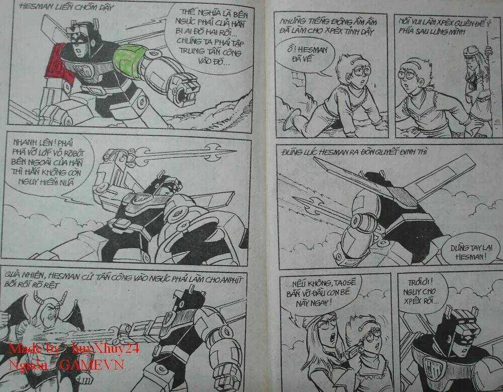 Dũng Sĩ Hesman Chapter 15 trang 27