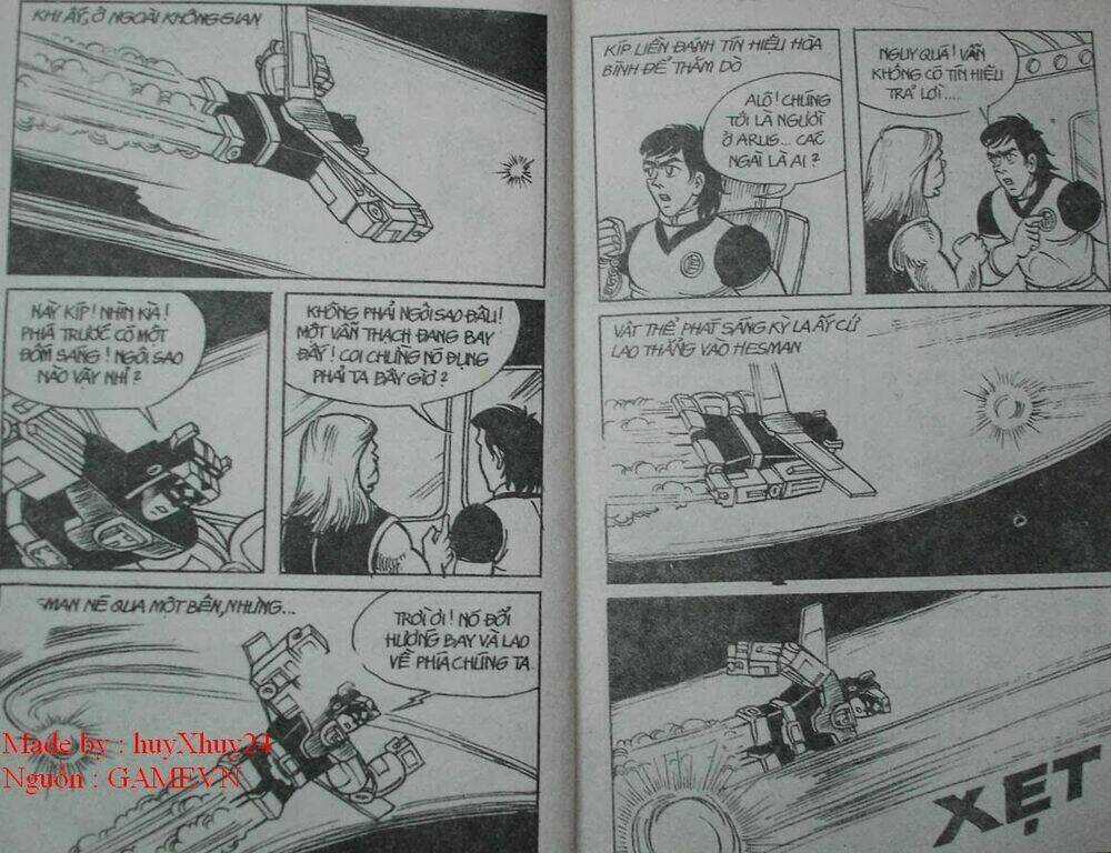 Dũng Sĩ Hesman Chapter 15 trang 9