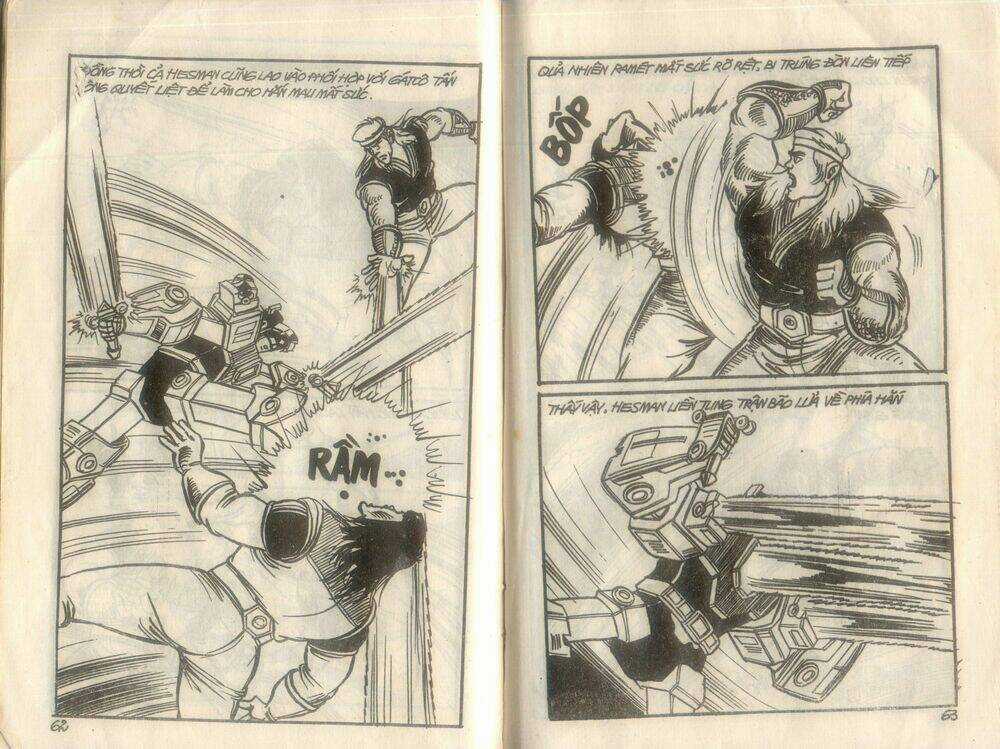Dũng Sĩ Hesman Chapter 154 trang 32