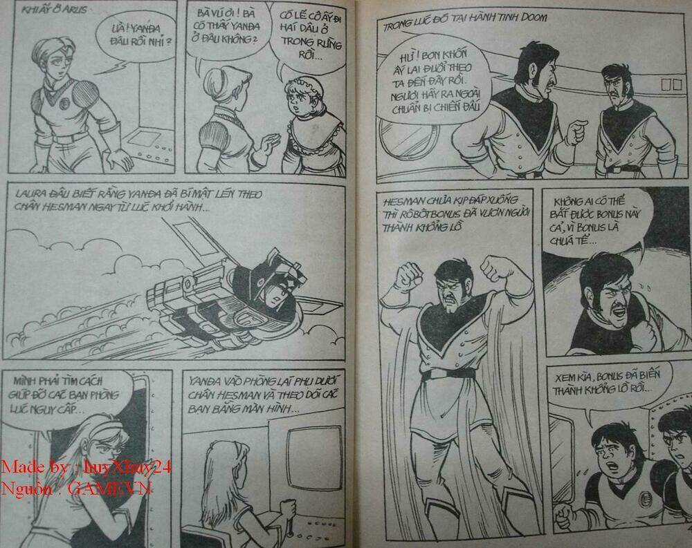 Dũng Sĩ Hesman Chapter 17 trang 21