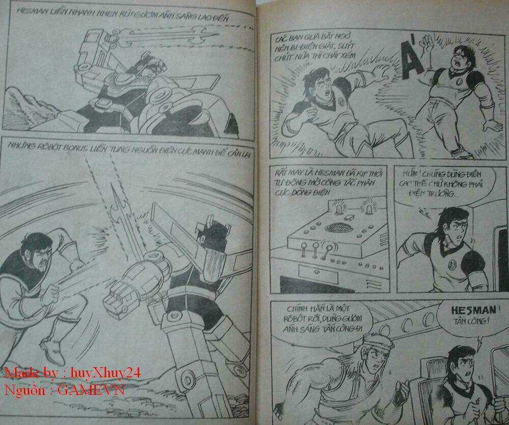 Dũng Sĩ Hesman Chapter 17 trang 22