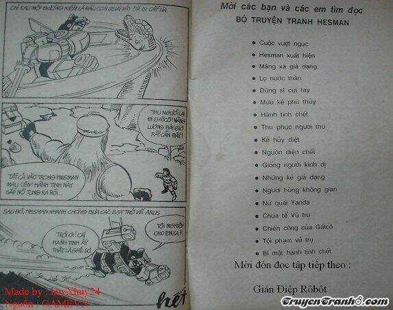 Dũng Sĩ Hesman Chapter 18 trang 34