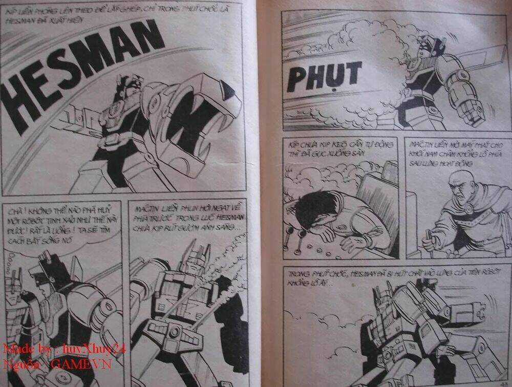 Dũng Sĩ Hesman Chapter 19 trang 19