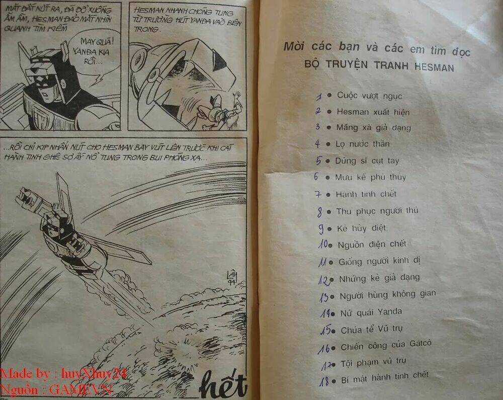 Dũng Sĩ Hesman Chapter 19 trang 33