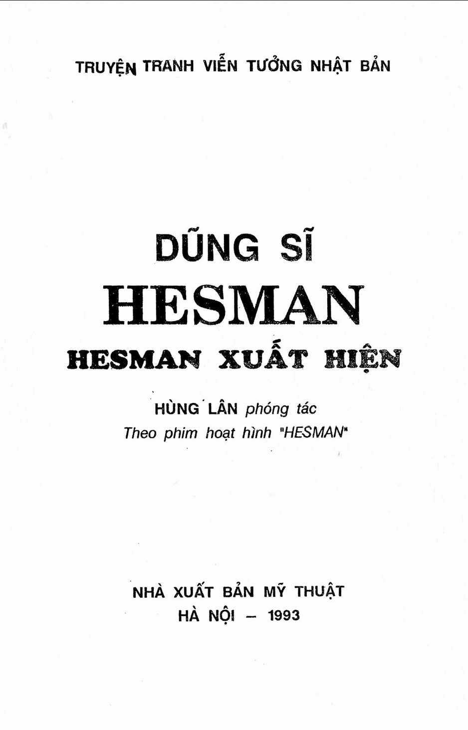 Dũng Sĩ Hesman Chapter 2 trang 2