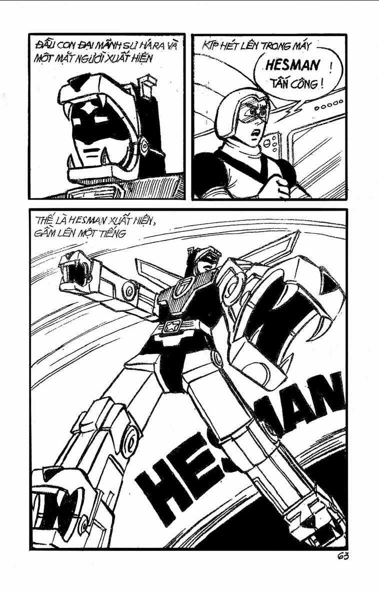 Dũng Sĩ Hesman Chapter 2 trang 62