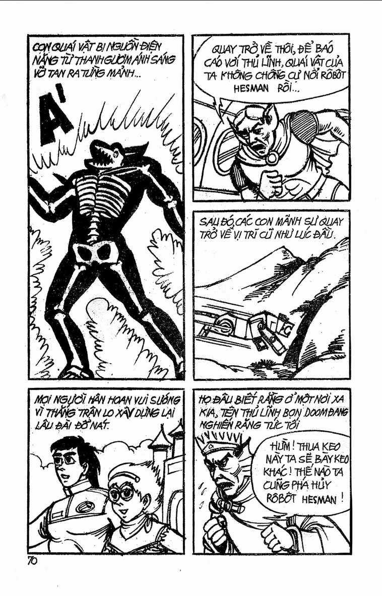 Dũng Sĩ Hesman Chapter 2 trang 69