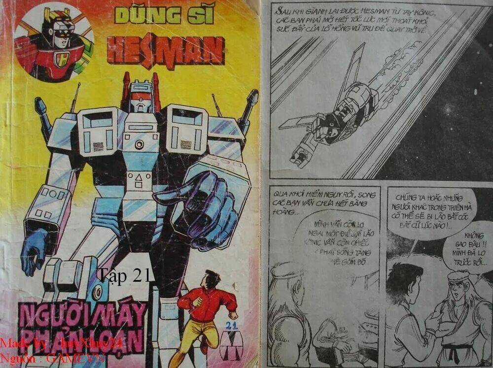 Dũng Sĩ Hesman Chapter 21 trang 0