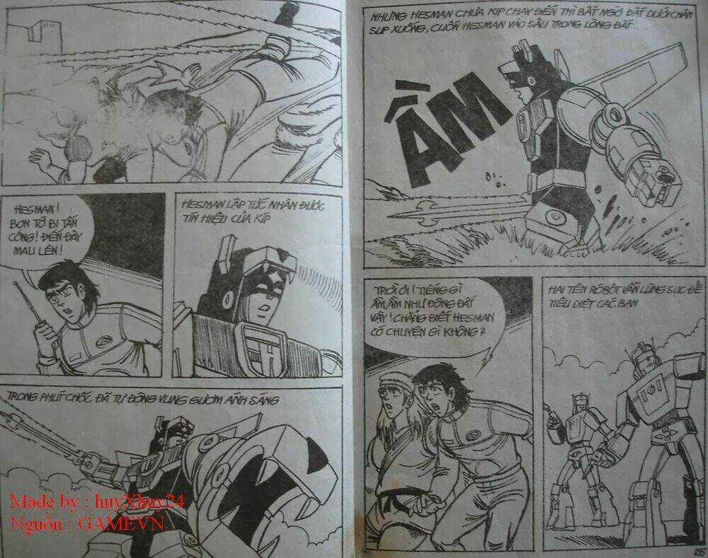 Dũng Sĩ Hesman Chapter 21 trang 10