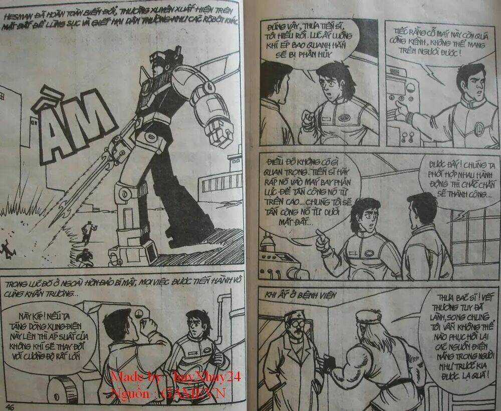 Dũng Sĩ Hesman Chapter 21 trang 21