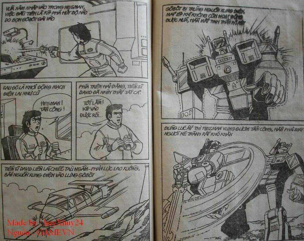 Dũng Sĩ Hesman Chapter 21 trang 31