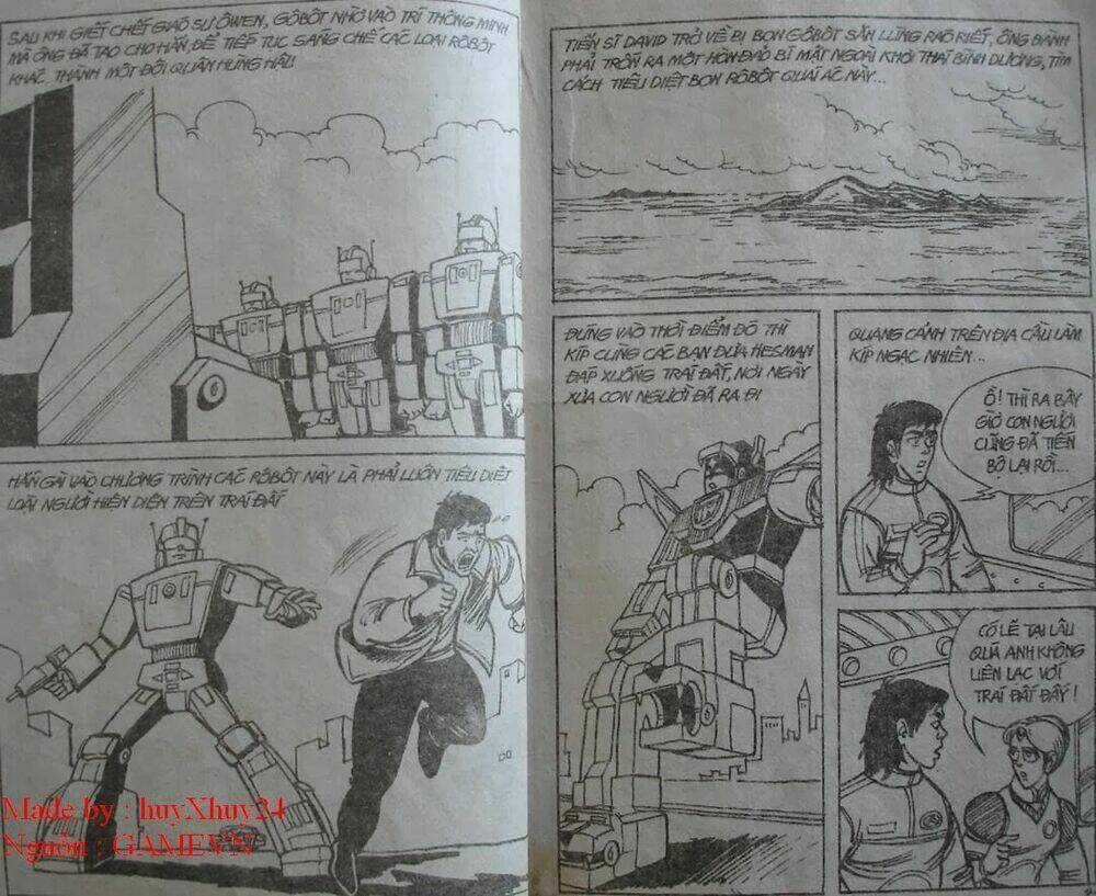 Dũng Sĩ Hesman Chapter 21 trang 8