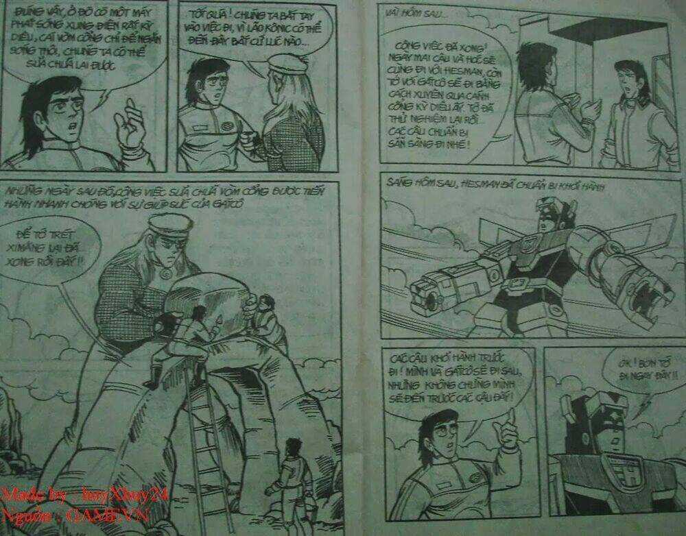 Dũng Sĩ Hesman Chapter 23 trang 3