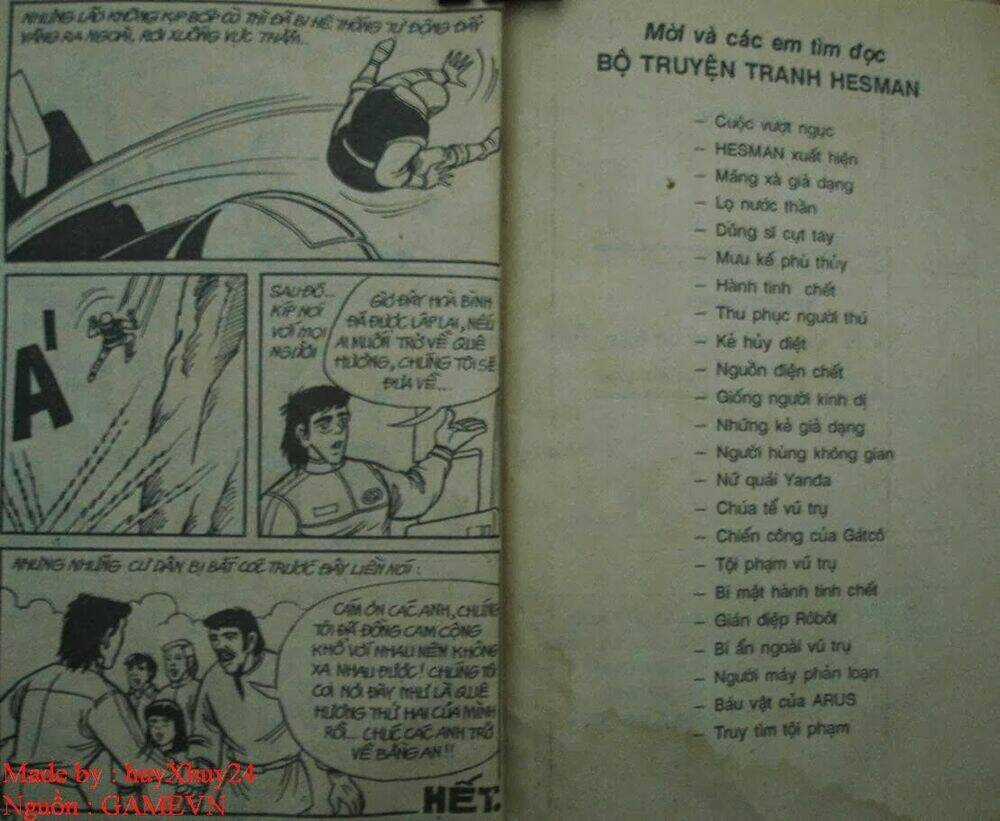 Dũng Sĩ Hesman Chapter 23 trang 33