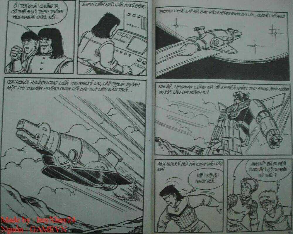 Dũng Sĩ Hesman Chapter 24 trang 15