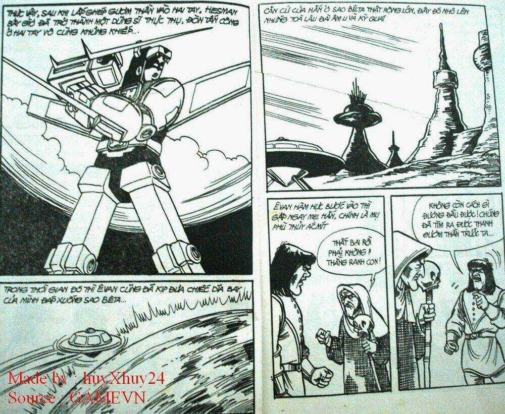 Dũng Sĩ Hesman Chapter 25 trang 3