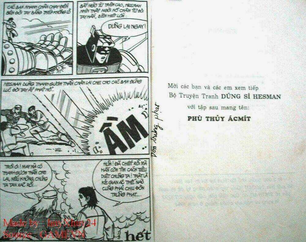 Dũng Sĩ Hesman Chapter 25 trang 33