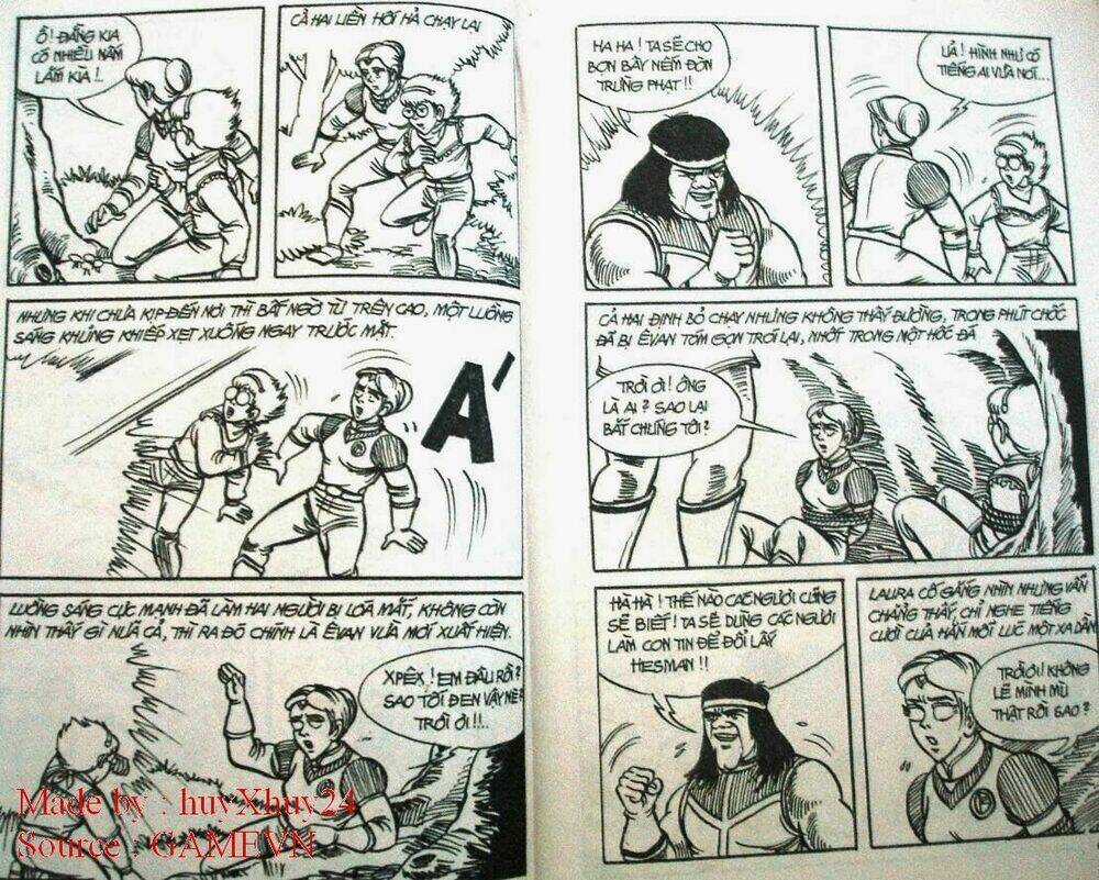 Dũng Sĩ Hesman Chapter 25 trang 8