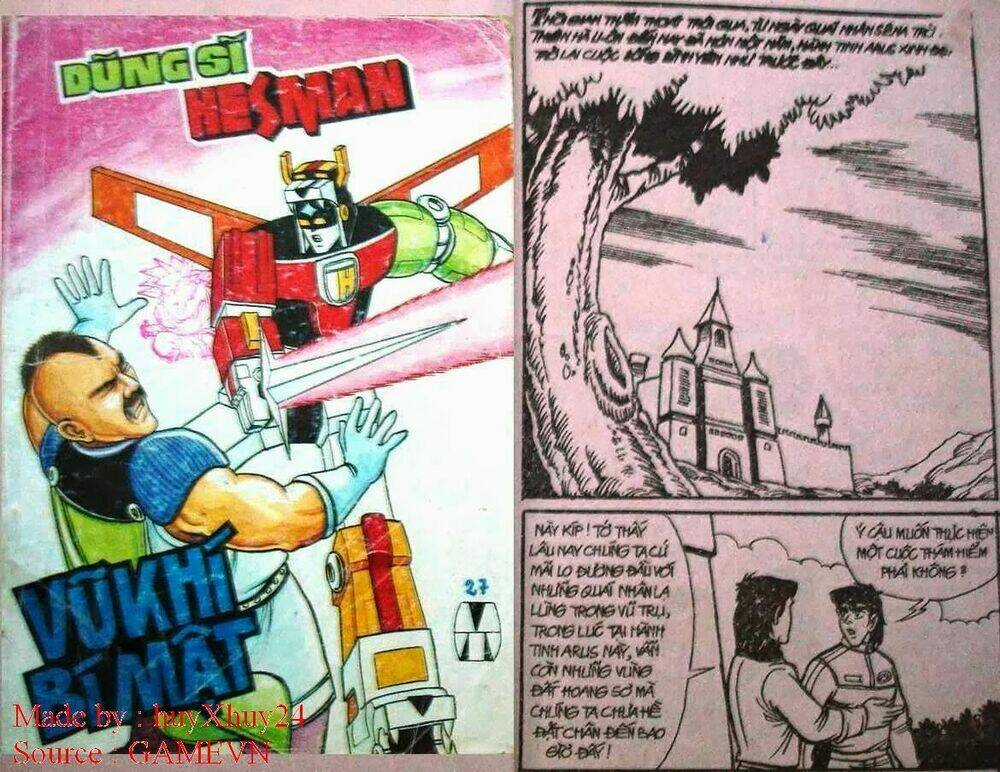 Dũng Sĩ Hesman Chapter 27 trang 0