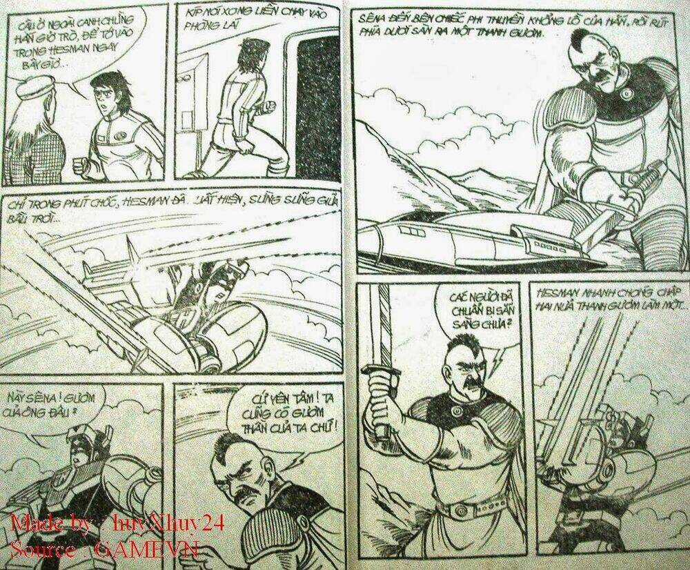 Dũng Sĩ Hesman Chapter 27 trang 4