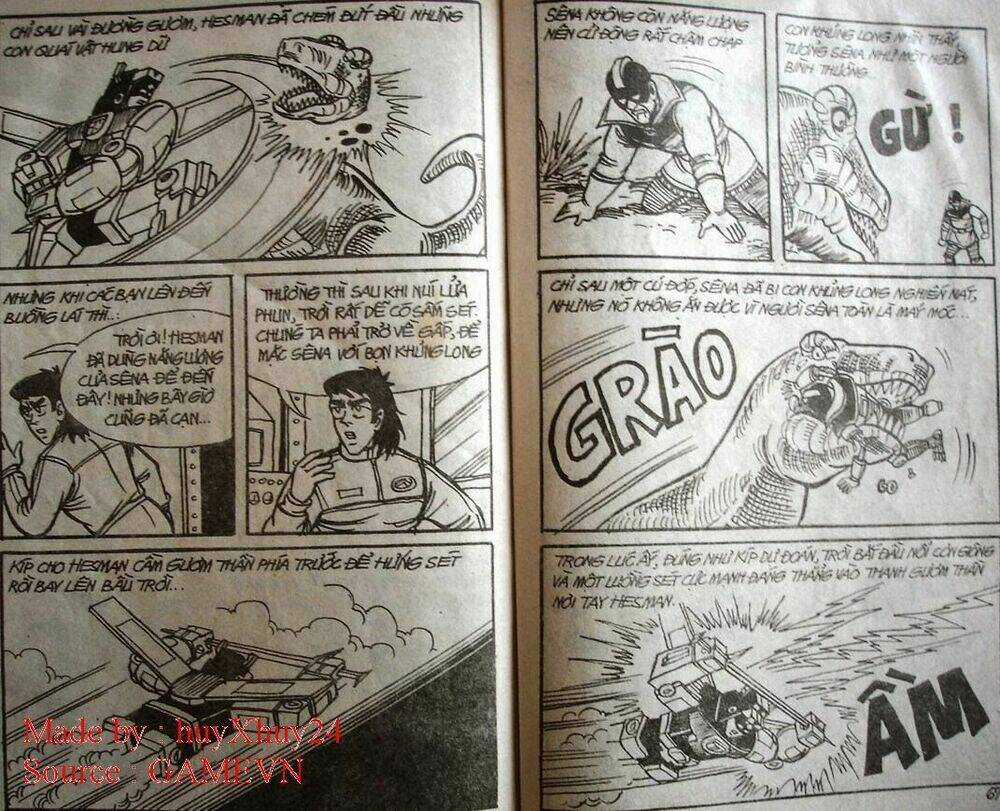 Dũng Sĩ Hesman Chapter 28 trang 31