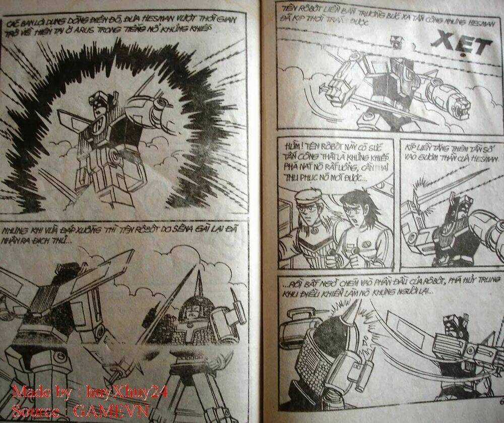 Dũng Sĩ Hesman Chapter 28 trang 32