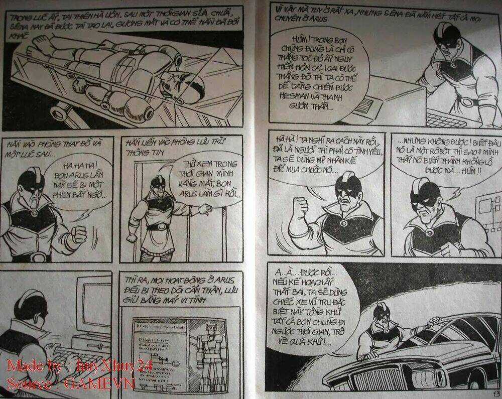 Dũng Sĩ Hesman Chapter 28 trang 4