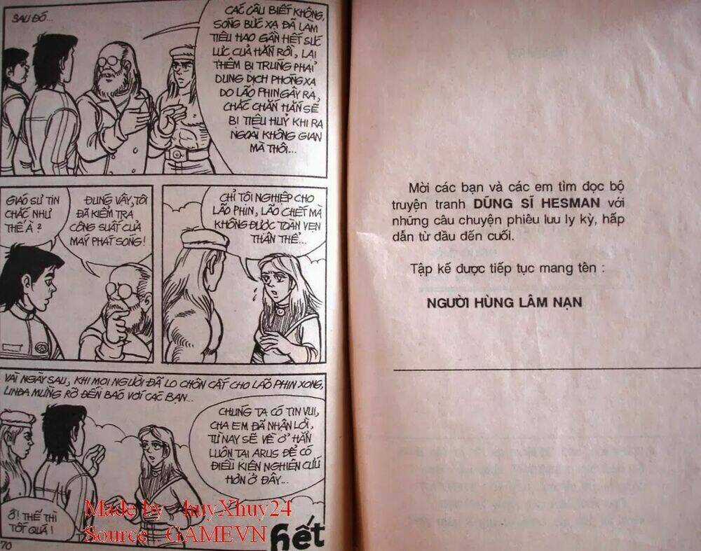 Dũng Sĩ Hesman Chapter 29 trang 33