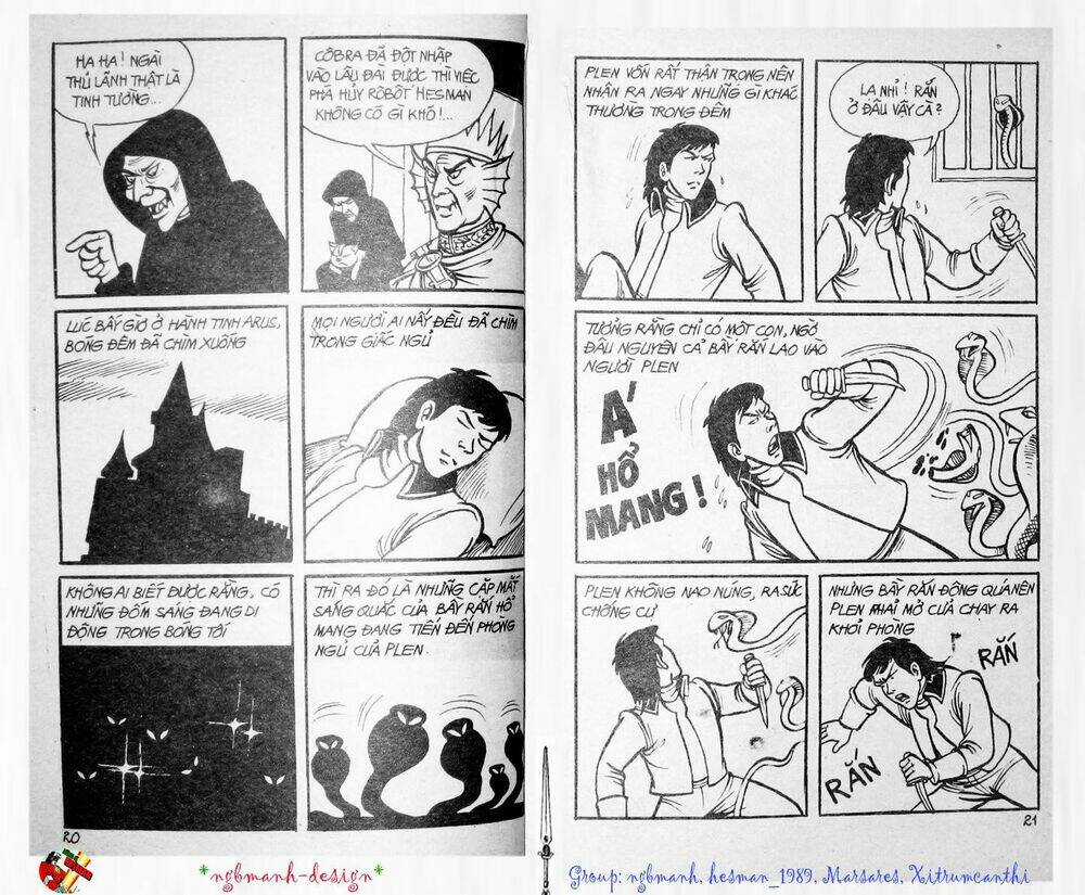 Dũng Sĩ Hesman Chapter 3 trang 10
