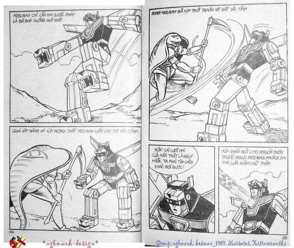 Dũng Sĩ Hesman Chapter 3 trang 23