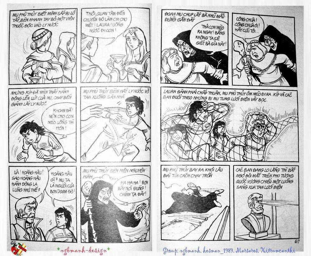 Dũng Sĩ Hesman Chapter 3 trang 34
