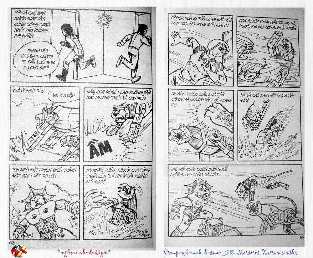 Dũng Sĩ Hesman Chapter 3 trang 35