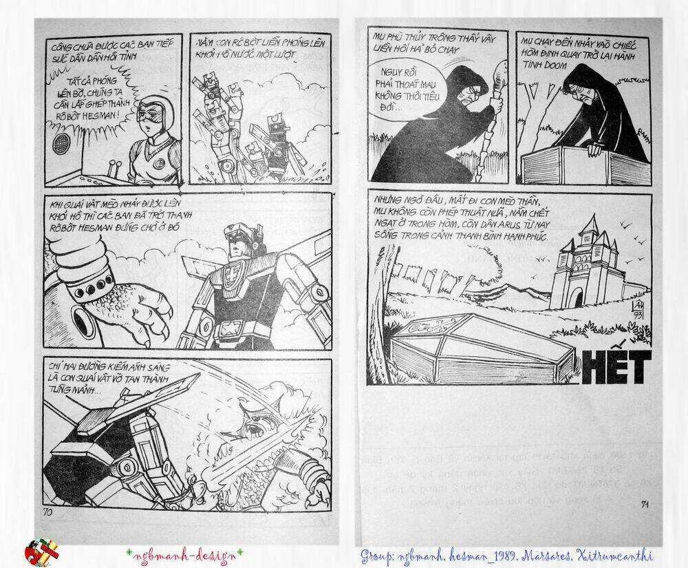 Dũng Sĩ Hesman Chapter 3 trang 36