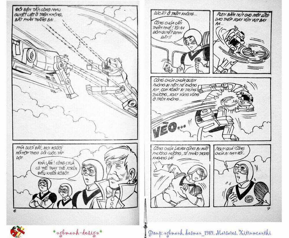 Dũng Sĩ Hesman Chapter 3 trang 4