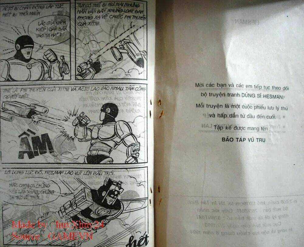 Dũng Sĩ Hesman Chapter 30 trang 33