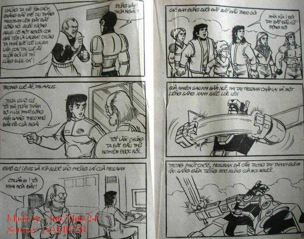 Dũng Sĩ Hesman Chapter 30 trang 6