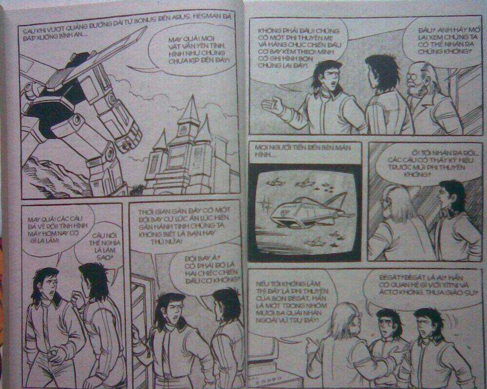 Dũng Sĩ Hesman Chapter 31 trang 9