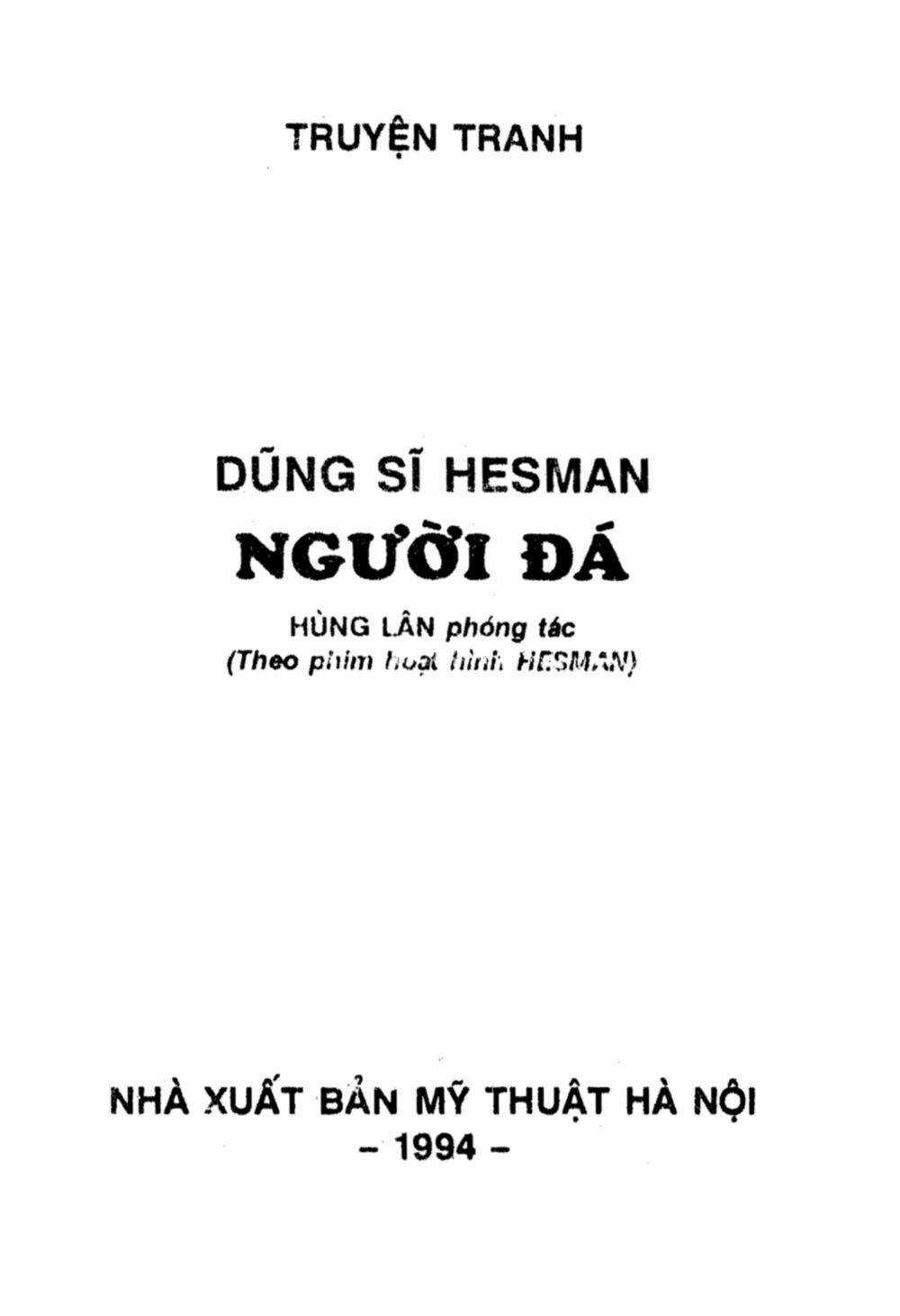 Dũng Sĩ Hesman Chapter 32 trang 1
