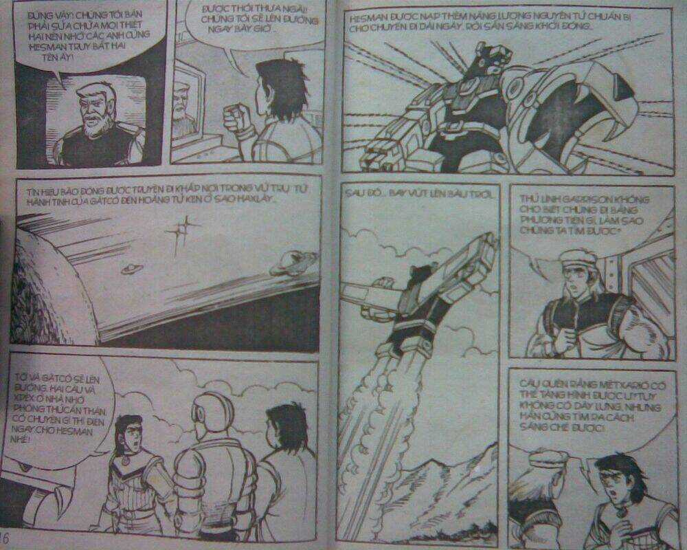 Dũng Sĩ Hesman Chapter 37 trang 7