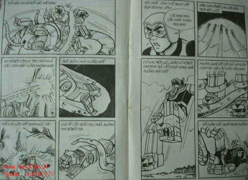 Dũng Sĩ Hesman Chapter 4 trang 31