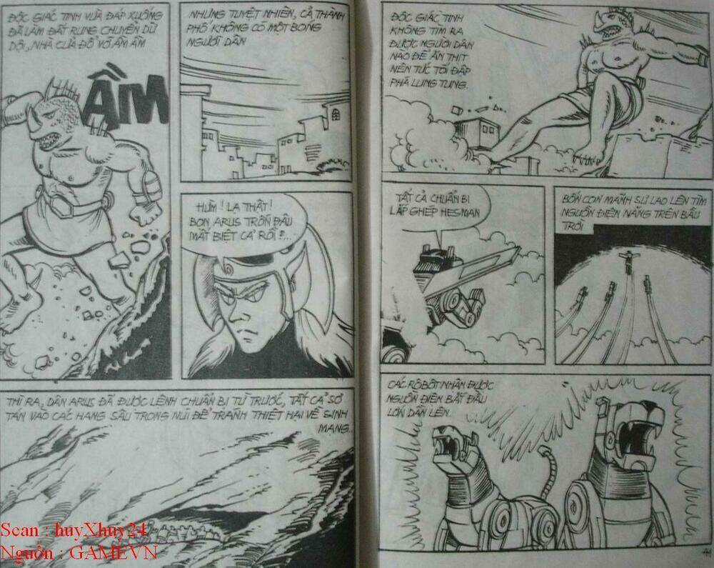 Dũng Sĩ Hesman Chapter 5 trang 17
