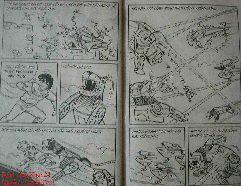 Dũng Sĩ Hesman Chapter 5 trang 9