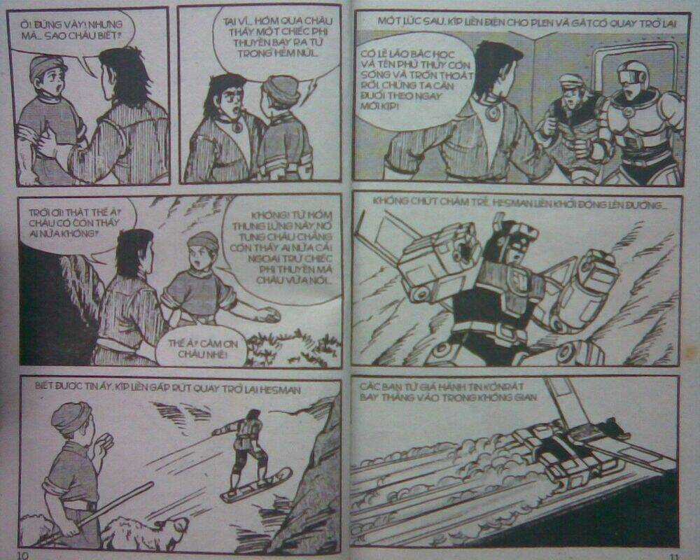 Dũng Sĩ Hesman Chapter 53 trang 4