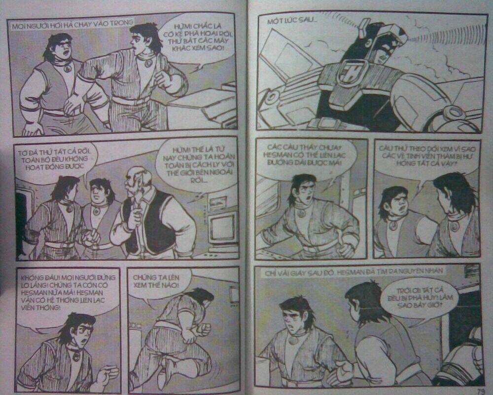 Dũng Sĩ Hesman Chapter 54 trang 3